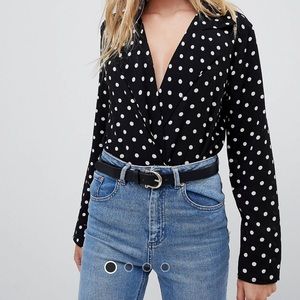 Polka Dot Bodysuit